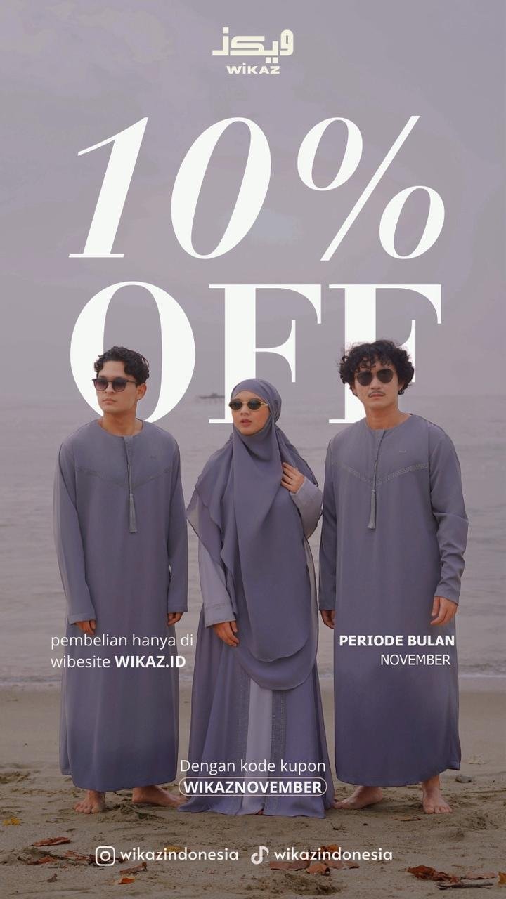 WIKAZ NOVEMBER SALE 10% OFF