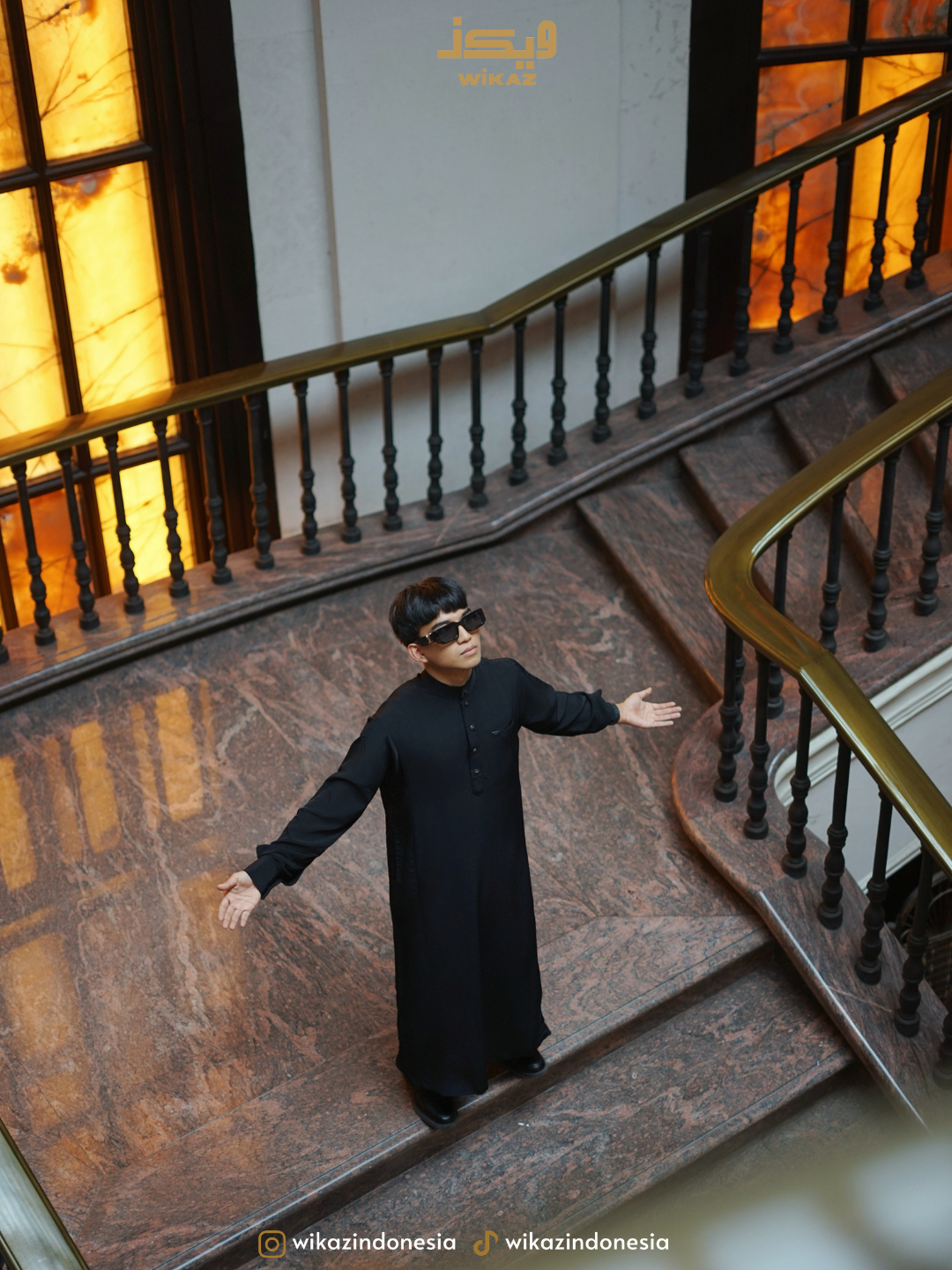 Wikaz x Danil Mustika Raja dalam Koleksi Syar’i Pria Wikaz